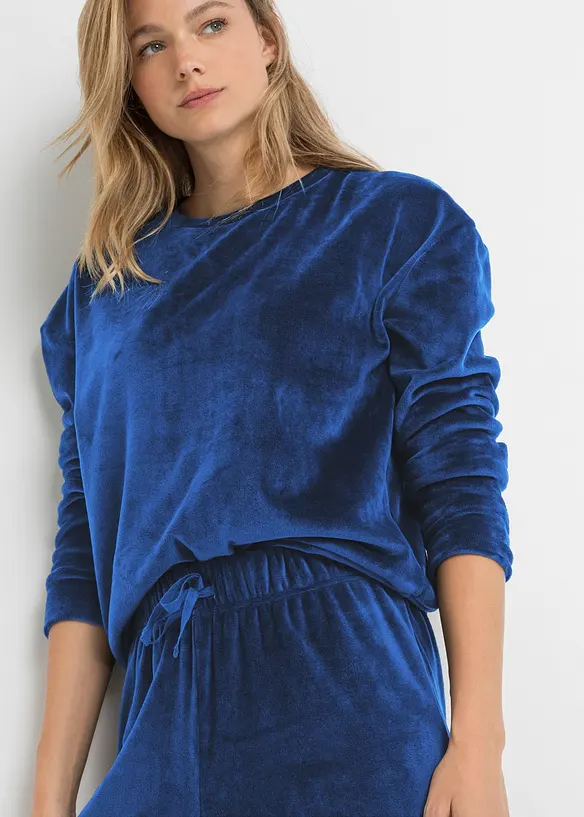 Loungewear Hausanzug aus Samt, bonprix