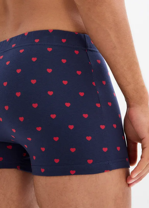 Lot de 3 boxers coton, bonprix