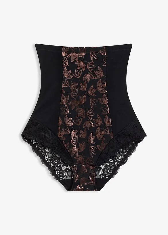 Slip sculptant taille haute, effet scintillant et maintien fort, bonprix