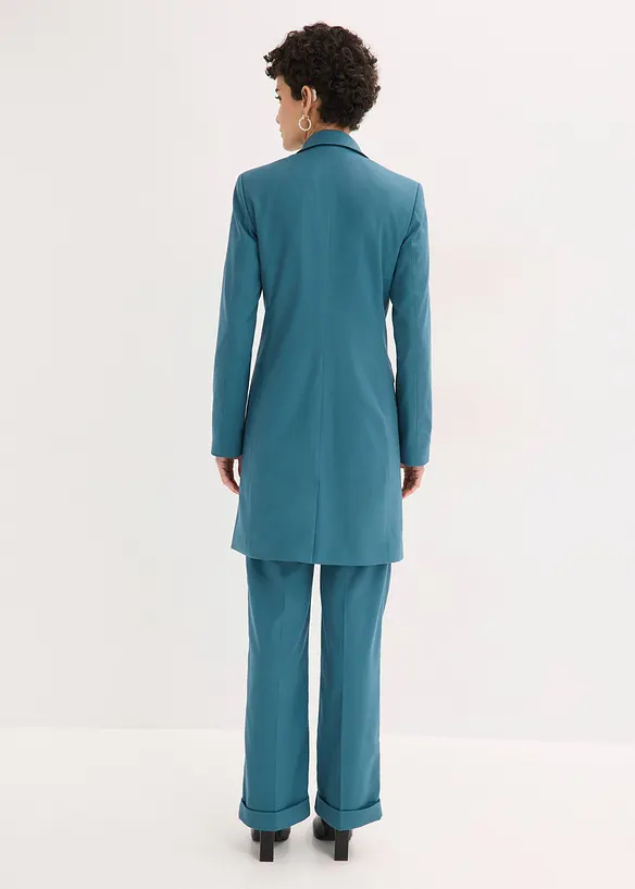 Longblazer mit V-Ausschnitt, langarm, bonprix