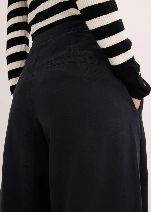 Pantalon en twill 100% coton, bonprix