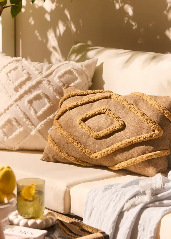 Kissen mit Hoch- Tief Effekt, bonprix