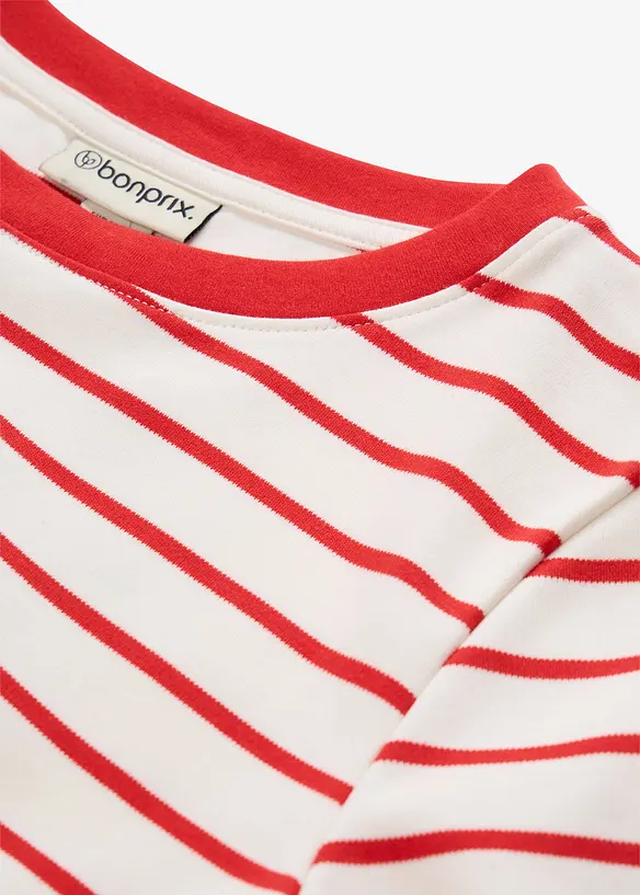 T-Shirt aus schwerer Bio-Baumwolle, bonprix