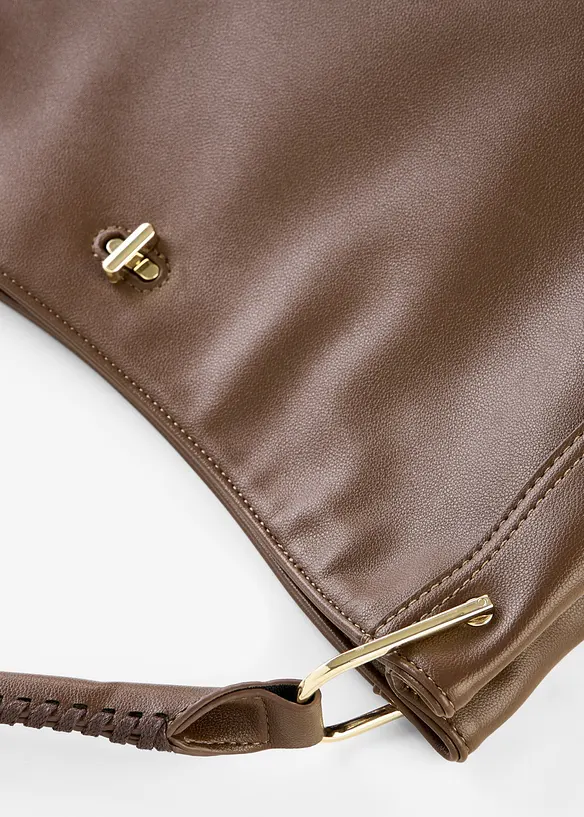 Umh&auml;ngetasche mit Riemendetail, bonprix