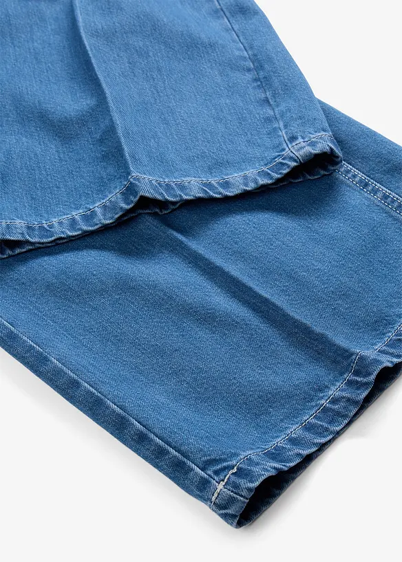 Wide-Leg-Jeans Mid Waist, bonprix