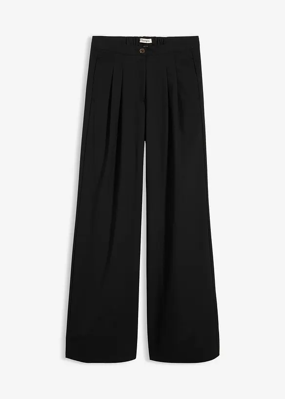 Pantalon &agrave; pinces, bonprix