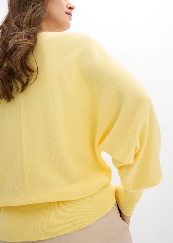 Pullover mit Fledermaus&auml;rmeln, bonprix