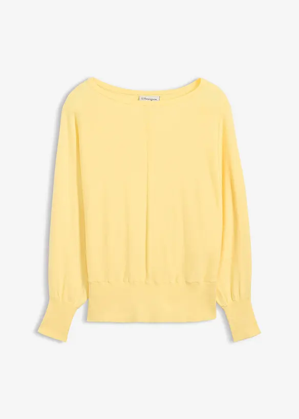 Pullover mit Fledermaus&auml;rmeln, bonprix