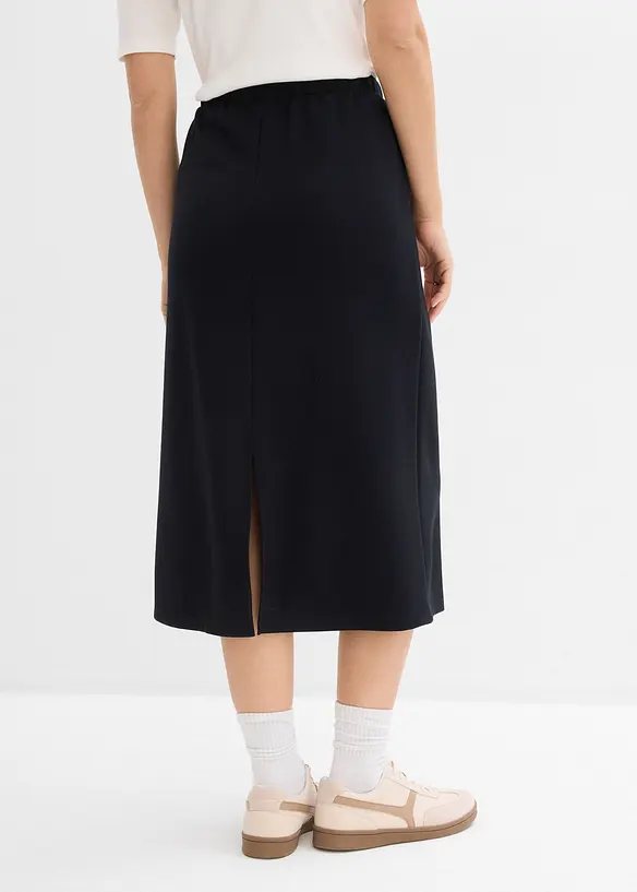 Midirock aus softem Scuba, bonprix