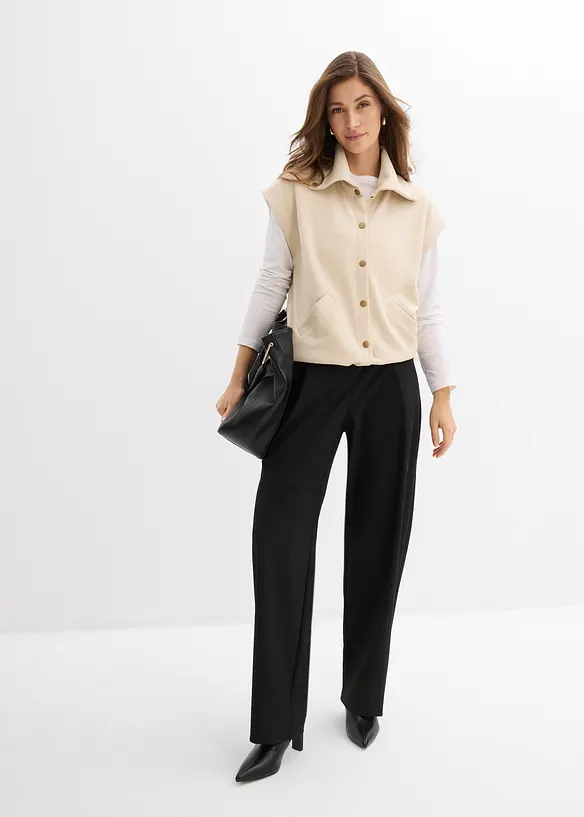 Weste aus bequemen Scuba, bonprix