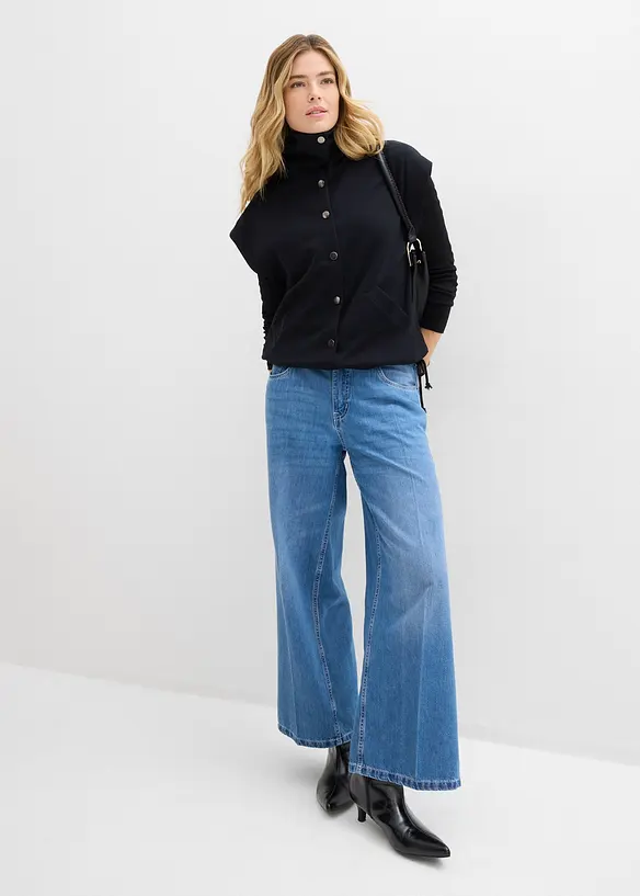 Weste aus bequemen Scuba, bonprix