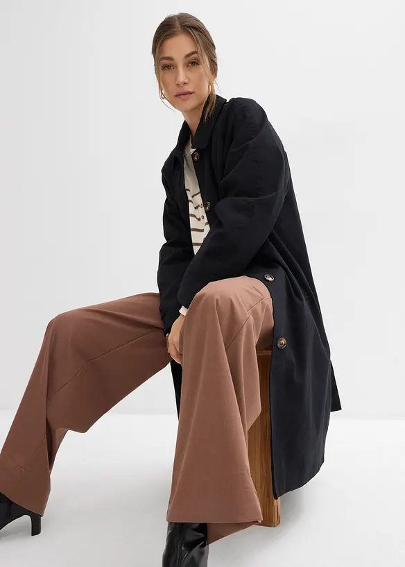 Trench &agrave; boutonnage simple, bonprix