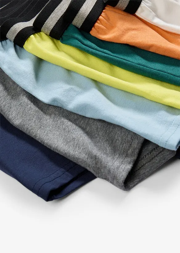 Lot de 7 boxers coton, bonprix