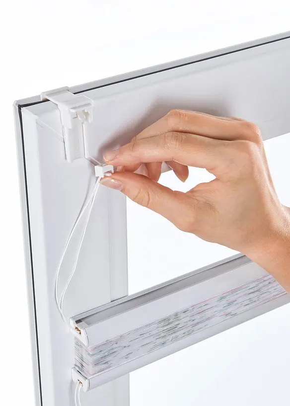 Store pliss&eacute; &agrave; imprim&eacute; floral, bonprix