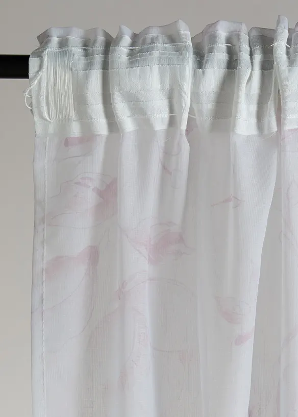 Rideau &agrave; imprim&eacute; floral (1 pce), bonprix