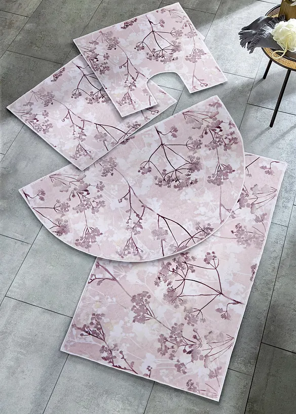 Tapis de bain avec un motif naturel, bonprix