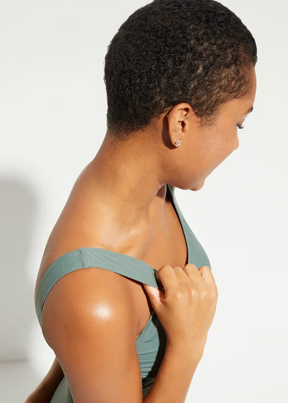 Light Shape-Badeanzug mit Zierfalten, bonprix