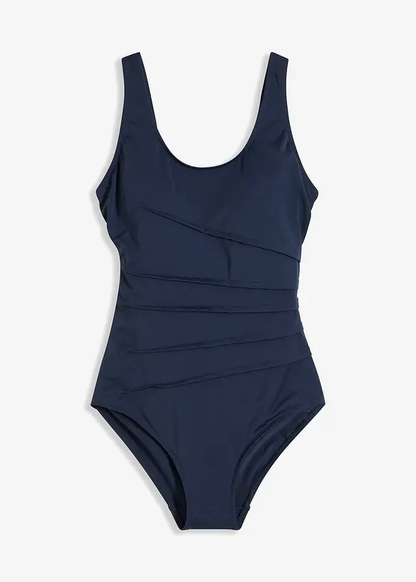 Light Shape-Badeanzug mit Zierfalten, bonprix