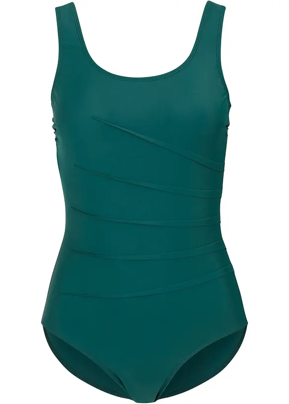 Light Shape-Badeanzug mit Zierfalten, bonprix