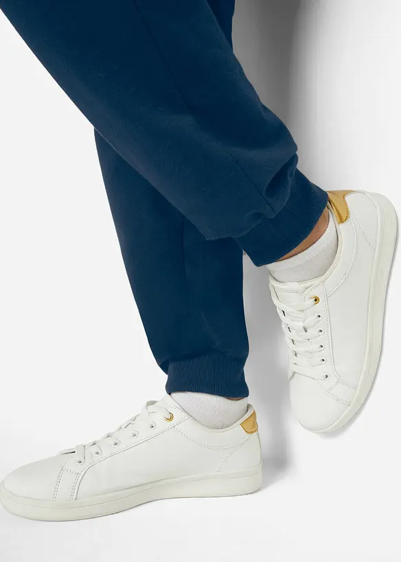 Lot de 2 pantalons de jogging 100% coton, bonprix