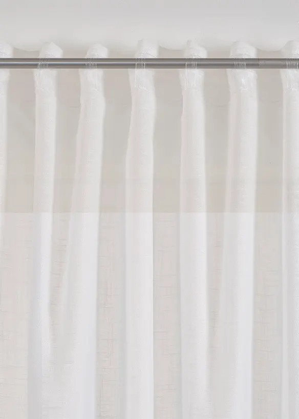 Gardine mit Struktur, auch in extra lang (1er Pack), bonprix