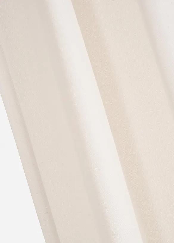 Vorhang in Leinen-Optik mit recyceltem Polyester (1er Pack), bonprix