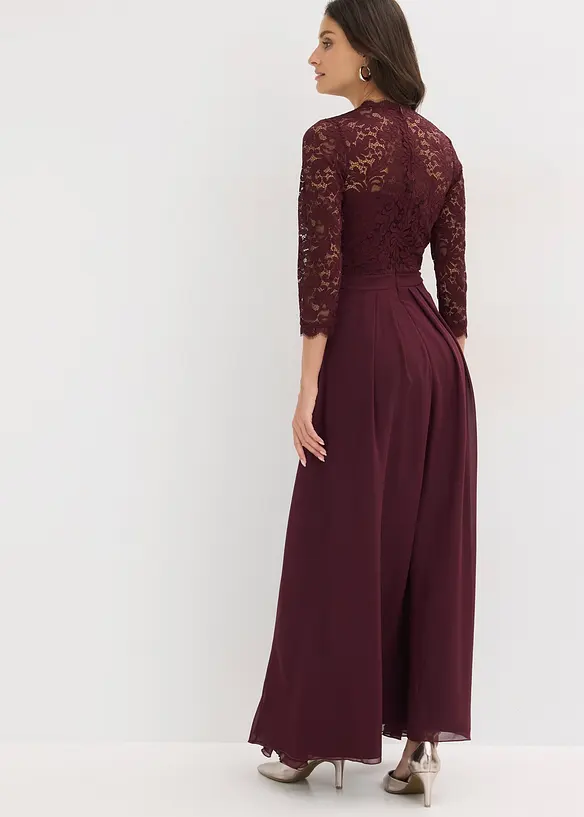 Maxikleid mit Spitze, bonprix