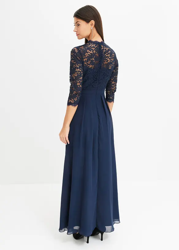 Maxikleid mit Spitze, bonprix