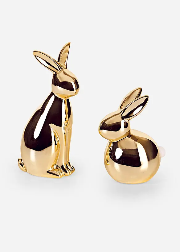 Lapins d&eacute;co (ens. 2&nbsp;pces), bonprix