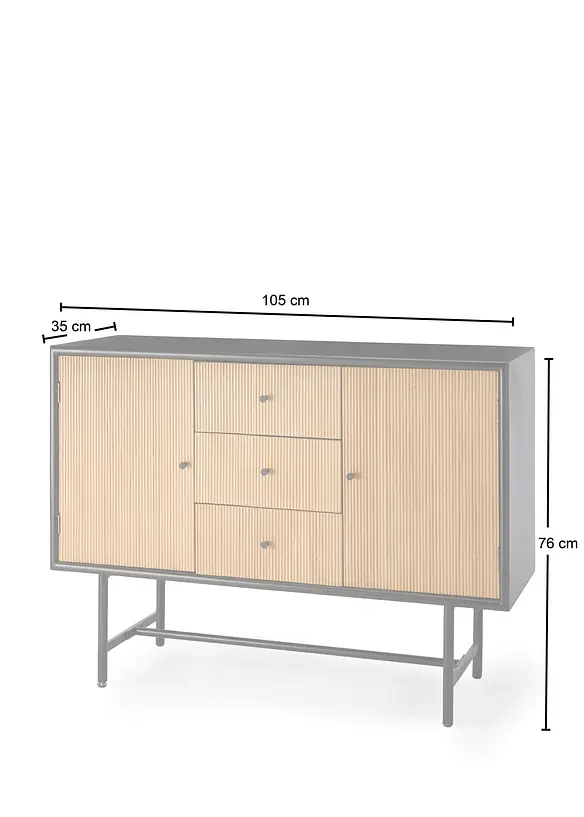 Sideboard mit hohen Beinen, bonprix
