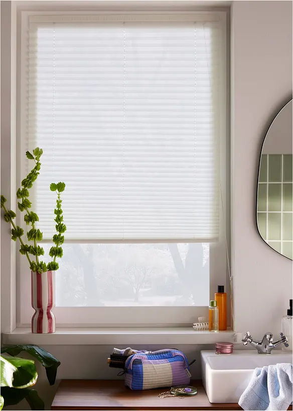 Store pliss&eacute; obscurcissant &agrave; coller, bonprix