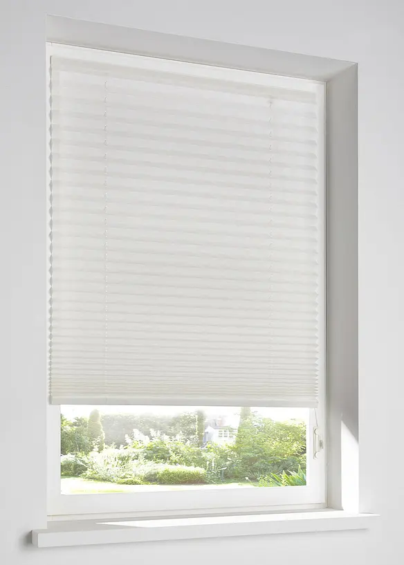 Store pliss&eacute; obscurcissant &agrave; coller, bonprix