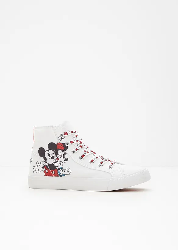 Baskets montantes Disney Mickey en toile coton, Disney
