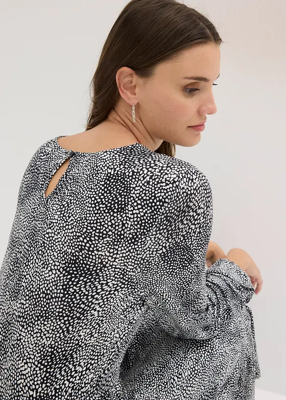 Midi-Jerseykleid aus Viskose-Mix, bonprix