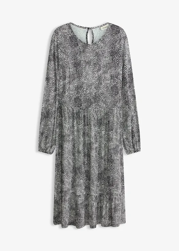 Midi-Jerseykleid aus Viskose-Mix, bonprix