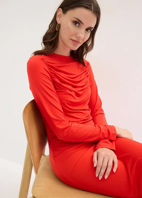 Midi-Jerseykleid, bonprix