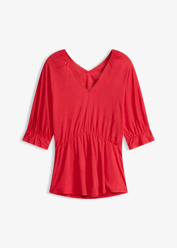 Tunika-Shirt aus Viskose-Mix, bonprix