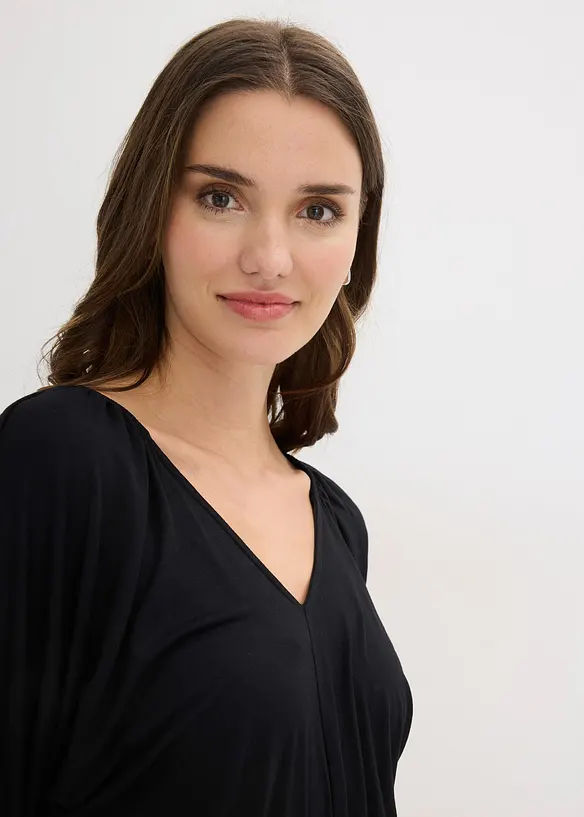 Tunika-Shirt aus Viskose-Mix, bonprix