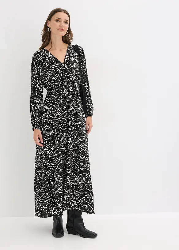 Maxikleid aus reiner Viskose, bonprix