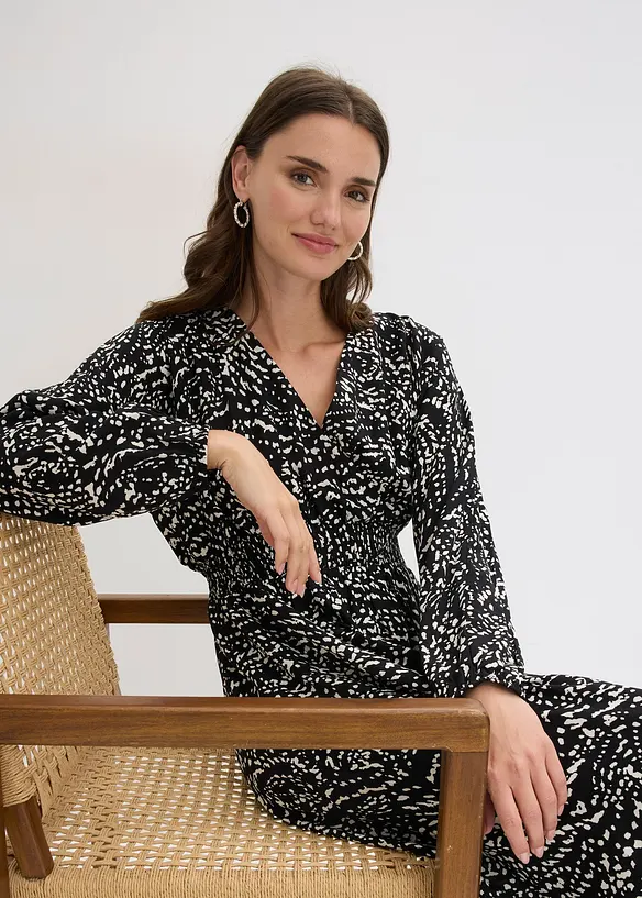 Maxikleid aus reiner Viskose, bonprix