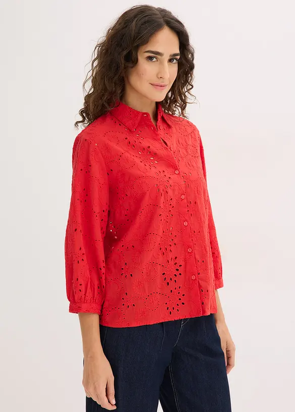 Chemisier en broderie anglaise, bonprix