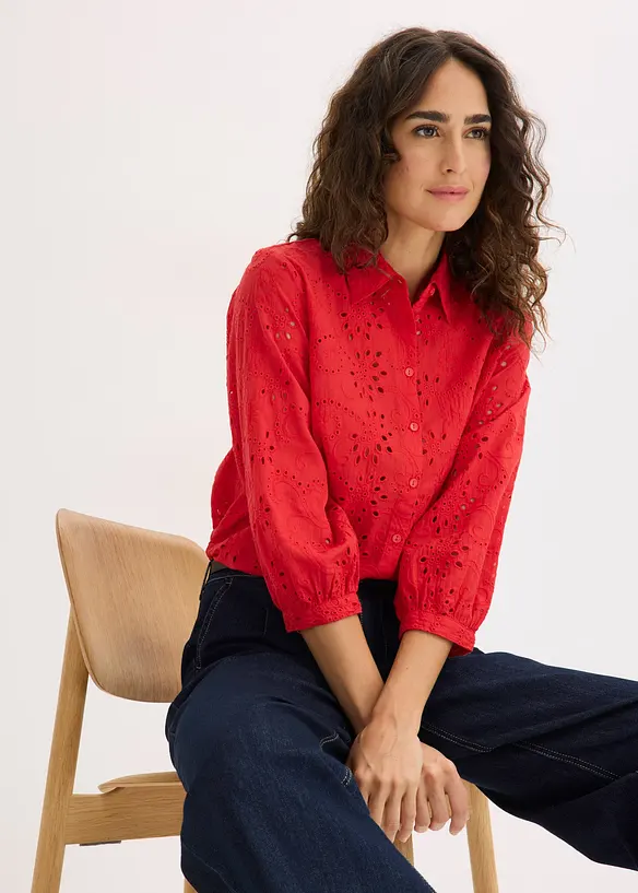 Chemisier en broderie anglaise, bonprix