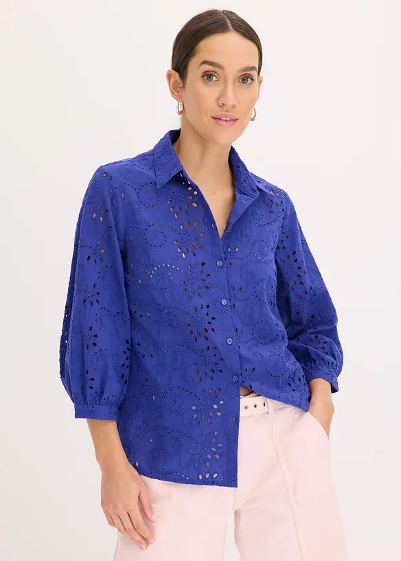 Chemisier en broderie anglaise, bonprix