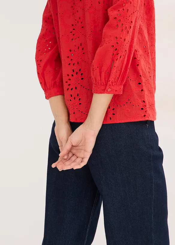 Chemisier en broderie anglaise, bonprix