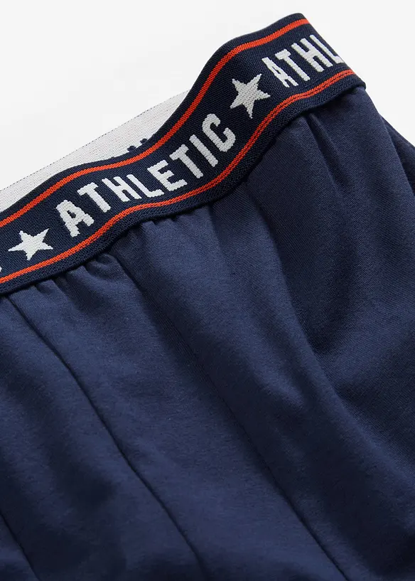 Lot de 2 boxers midi coton, bonprix