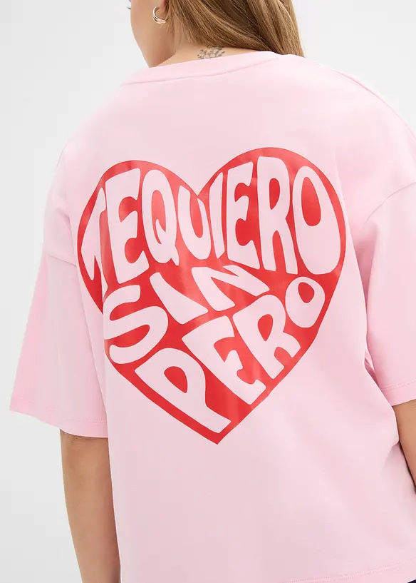 Boxy-Shirt aus schwerer Baumwolle, bonprix