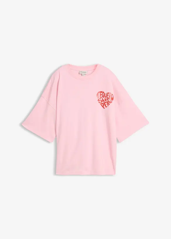 Boxy-Shirt aus schwerer Baumwolle, bonprix