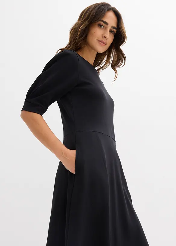 Shirtkleid aus schwerer Bio-Baumwolle, bonprix