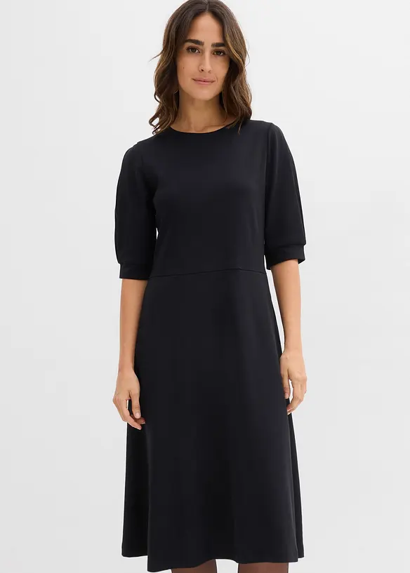 Shirtkleid aus schwerer Bio-Baumwolle, bonprix