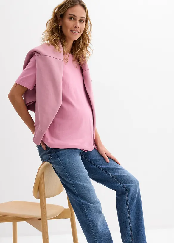2-in-1 Umstandsjeans f&uuml;r die Schwangerschaft und danach, Loose Fit, bonprix